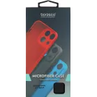 Чехол (клип-кейс) BoraSCO для Samsung Galaxy A15 Microfiber Case черный (72894)