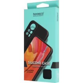 Чехол (клип-кейс) BoraSCO для Samsung Galaxy A15 Silicone Case черный (72783)