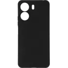 Чехол (клип-кейс) BoraSCO для Xiaomi Redmi 13C Silicone Case черный (72839)