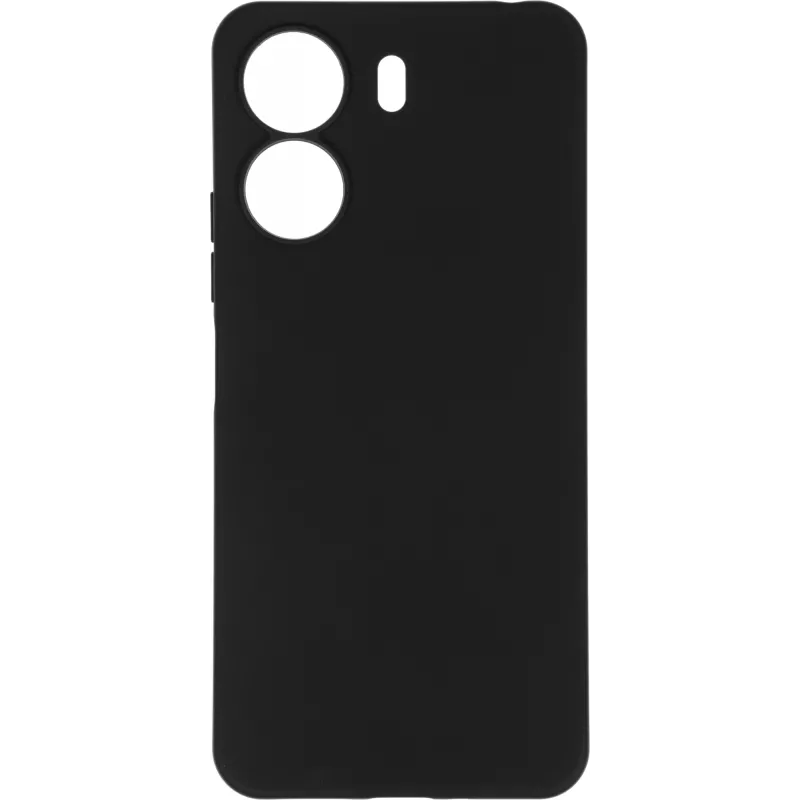 Чехол (клип-кейс) BoraSCO для Xiaomi Redmi 13C Silicone Case черный (72839)