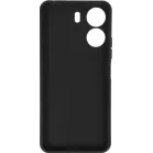Чехол (клип-кейс) BoraSCO для Xiaomi Redmi 13C Silicone Case черный (72839)
