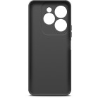 Чехол (клип-кейс) BoraSCO для Infinix Hot 40i/Smart 8/Smart 8 Plus Silicone Case черный (72733)