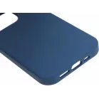 Чехол (клип-кейс) Deppa для Apple iPhone 15 Pro Liquid Silicone синий