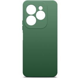 Чехол (клип-кейс) BoraSCO для Infinix Hot 40i/Smart 8/8 Plus/8 Pro Silicone Case зеленый опал (72660)