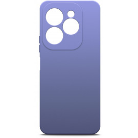 Чехол (клип-кейс) BoraSCO для Infinix Hot 40i/Smart 8/8 Plus/8 Pro Silicone Case лавандовый (72662)