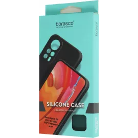 Чехол (клип-кейс) BoraSCO для Tecno Spark 20/20C/Go 2024/Pop 8 Microfiber Case зеленый опал (72676)