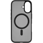 Чехол (клип-кейс) uBear для Apple iPhone 16 Cloud with MagSafe черный (CS427BL61MT-I24M)