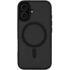 Чехол (клип-кейс) uBear для Apple iPhone 16 Cloud with MagSafe черный (CS427BL61MT-I24M)