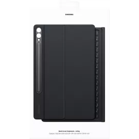 Чехол-клавиатура Samsung для Samsung Galaxy Tab S9+/S9 FE+/S10+ Book Cover Keyboard поликарбонат/полиуретан черный (EF-DX825UBRGRU)