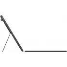 Чехол-клавиатура Samsung для Samsung Galaxy Tab S9/S9 FE/S10 FE/S10 Lite Book Cover Keyboard поликарбонат/полиуретан черный (EF-DX725UBRGRU)