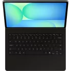 Чехол-клавиатура Samsung для Samsung Galaxy Tab S10 FE+ Book Cover Keyboard with touchpad поликарбонат/полиуретан черный (EF-DX625UBRGRU)