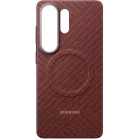 Чехол (клип-кейс) Samsung для Samsung Galaxy S26 Ultra Carbon Magnet Case with MagSafe коралловый (EF-KS948SREGRU)