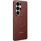 Чехол (клип-кейс) Samsung для Samsung Galaxy S26 Ultra Carbon Magnet Case with MagSafe коралловый (EF-KS948SREGRU)