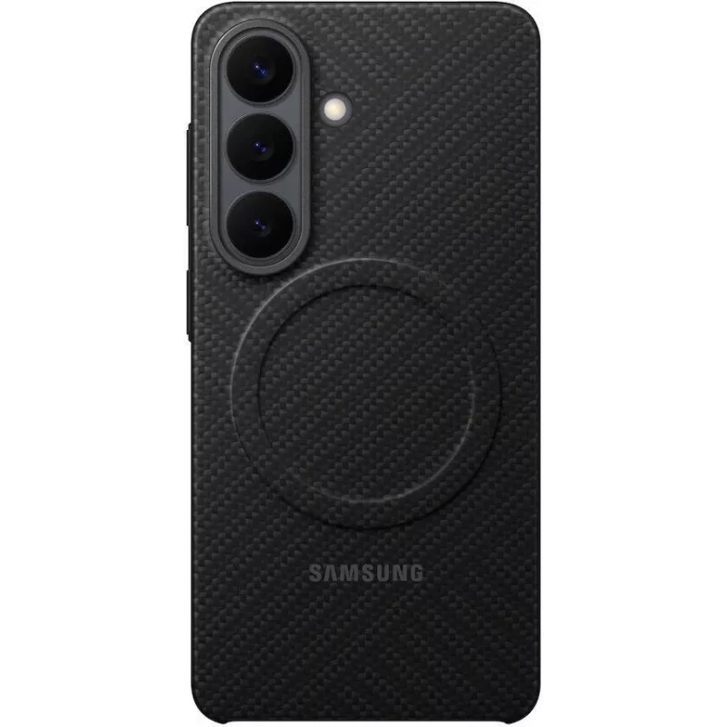 Чехол (клип-кейс) Samsung для Samsung Galaxy S26 Carbon Magnet Case with MagSafe черный (EF-KS942SNEGRU)
