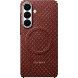 Чехол (клип-кейс) Samsung для Samsung Galaxy S26+ Carbon Magnet Case with MagSafe коралловый (EF-KS947SREGRU)