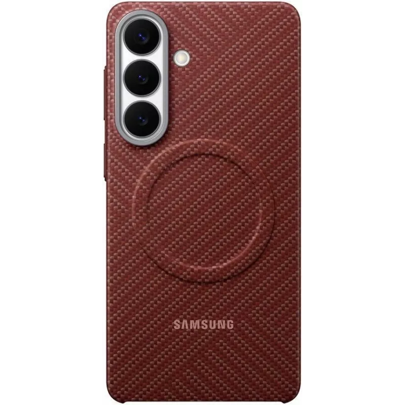 Чехол (клип-кейс) Samsung для Samsung Galaxy S26+ Carbon Magnet Case with MagSafe коралловый (EF-KS947SREGRU)