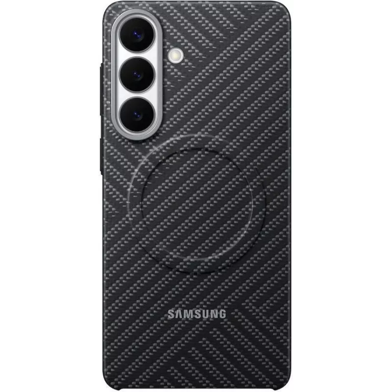 Чехол (клип-кейс) Samsung для Samsung Galaxy S26+ Carbon Magnet Case with MagSafe серый (EF-KS947SSEGRU)