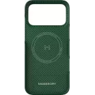 Чехол (клип-кейс) Magssory для Apple iPhone 18 Pro Max CFB055 with MagSafe зеленый (CFB055PGR)