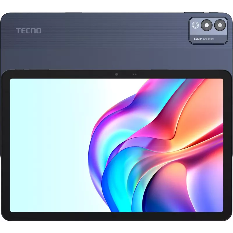 Планшет Tecno MegaPad 11 T1101 G99 (2.2) 8C RAM8Gb ROM128Gb 10.95" IPS 1920x1200 4G Android 14 серый 13Mpix 8Mpix BT WiFi microSD 1Tb 8000mAh 137hr 71hrs