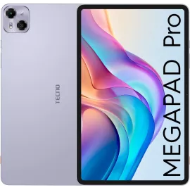 Планшет Tecno MegaPad Pro T1201 G100 (2.2) 8C RAM8Gb ROM128Gb 12" IPS 2000x1200 4G Android 15 фиолетовый 13Mpix 5Mpix BT WiFi microSD 512Gb GPRS EDGE 10000mAh 8hr