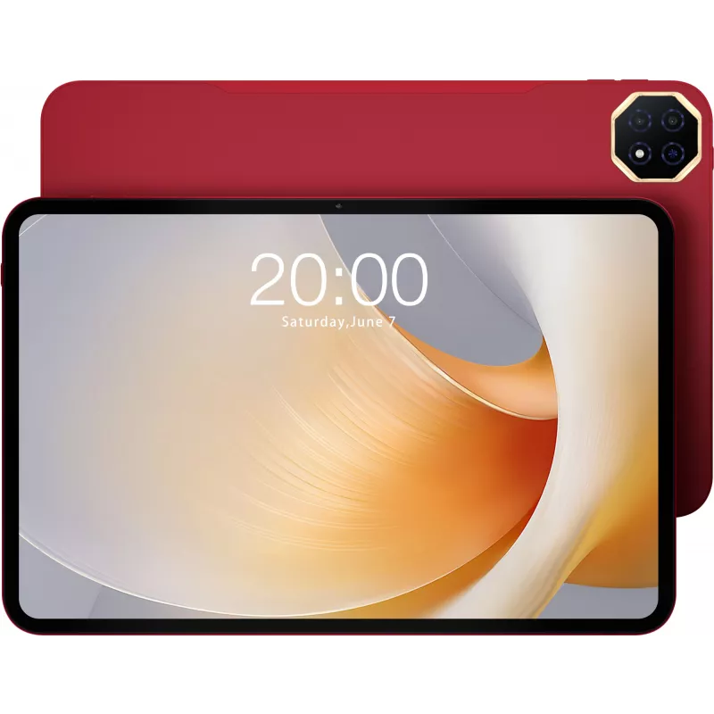 Планшет Teclast T65Plus G99 (2.2) 8C RAM8Gb ROM128Gb 13.4" IPS 1920x1200 4G Android 15 красный 13Mpix 8Mpix BT WiFi microSD 1Tb 10000mAh 32hr