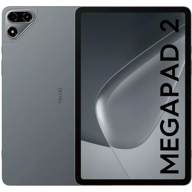 Планшет Tecno MegaPad 2 T1103 G99 (2.2) 8C RAM6Gb ROM128Gb 10.95" IPS 2560x1600 4G Android 16 серый 8Mpix 8Mpix BT WiFi microSD 2Tb 8200mAh 1776hrs