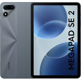 Планшет Tecno MegaPad SE 2 T1002W MT8786 (2.0) 8C RAM4Gb ROM256Gb 9.65" IPS 2048x1280 Android 16 серый 8Mpix 8Mpix BT WiFi microSD 2Tb 7000mAh 147hr
