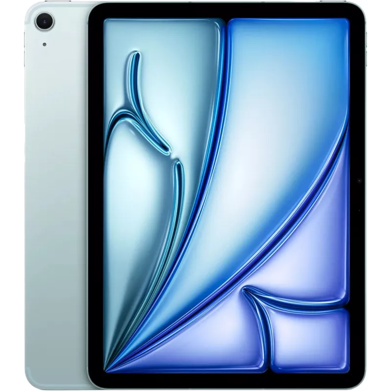 Планшет Apple iPad Air 2025 A3267 M3 4.05 8C RAM8Gb ROM128Gb 11" IPS 2360x1640 5G eSIM iOS синий 12Mpix 12Mpix BT WiFi 9hr