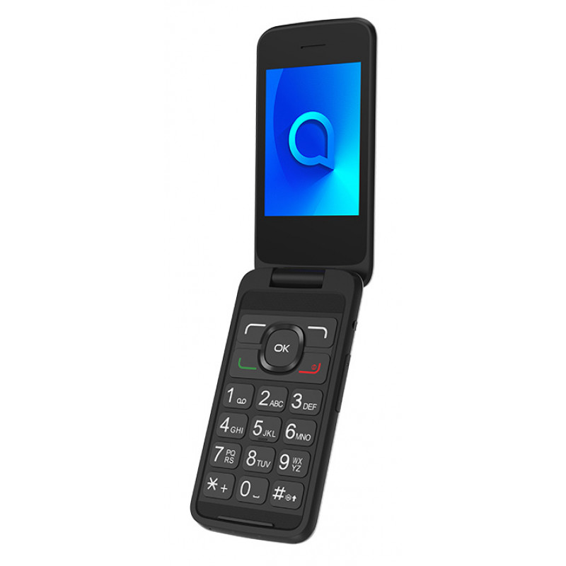 Мобильный телефон Alcatel 3025X 128Mb серый раскладной 3G 1Sim 2.8