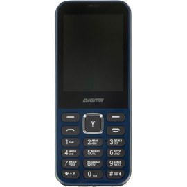 Мобильный телефон Digma C281 Linx 32Mb синий моноблок 2Sim 2.8