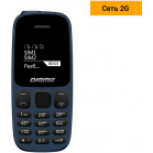 Мобильный телефон Digma A106 Linx 32Mb синий моноблок 2Sim 1.44