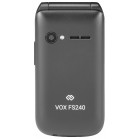 Мобильный телефон Digma VOX FS240 32Mb серый раскладной 2Sim 2.44