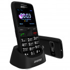 Мобильный телефон Digma S220 Linx 32Mb черный моноблок 2Sim 2.2" 176x220 0.3Mpix GSM900/1800 MP3 FM microSD max32Gb
