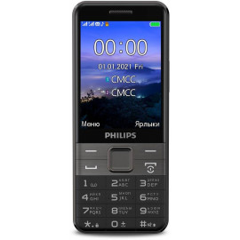 Мобильный телефон Philips E590 Xenium черный моноблок 2Sim 3.2