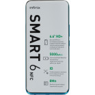 Смартфон Infinix X6511 Smart 6 32Gb 2Gb бирюзовый моноблок 3G 4G 2Sim 6.6" 720x1600 Android 11 Go edition 8Mpix 802.11 b/g/n NFC GPS GSM900/1800 GSM1900 TouchSc FM microSD max512Gb