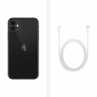 Смартфон Apple A2221 iPhone 11 128Gb 4Gb черный моноблок 3G 4G 1Sim 6.1" 828x1792 iOS 15 12Mpix 802.11 a/b/g/n/ac/ax NFC GPS GSM900/1800 GSM1900 TouchSc Protect