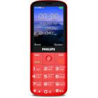 Мобильный телефон Philips E227 Xenium 32Mb красный моноблок 2Sim 2.8" 240x320 0.3Mpix GSM900/1800 FM microSD