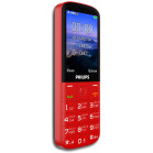 Мобильный телефон Philips E227 Xenium 32Mb красный моноблок 2Sim 2.8