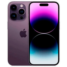 Смартфон Apple A2889 iPhone 14 Pro 128Gb 6Gb темно-фиолетовый моноблок 3G 4G 1Sim 6.1