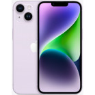 Смартфон Apple A2884 iPhone 14 128Gb 6Gb фиолетовый моноблок 3G 4G 2Sim 6.1