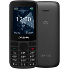 Мобильный телефон Digma A250 Linx 128Mb черный моноблок 3G 4G 2Sim 2.4