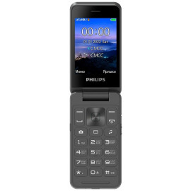 Мобильный телефон Philips E2602 Xenium темно-серый раскладной 2Sim 2.8