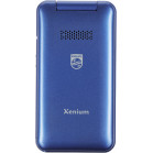 Мобильный телефон Philips E2602 Xenium синий раскладной 2Sim 2.8