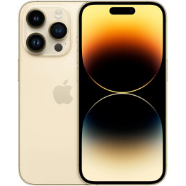 Смартфон Apple A2892 iPhone 14 Pro 128Gb 6Gb золотой моноблок 3G 4G 2Sim 6.1