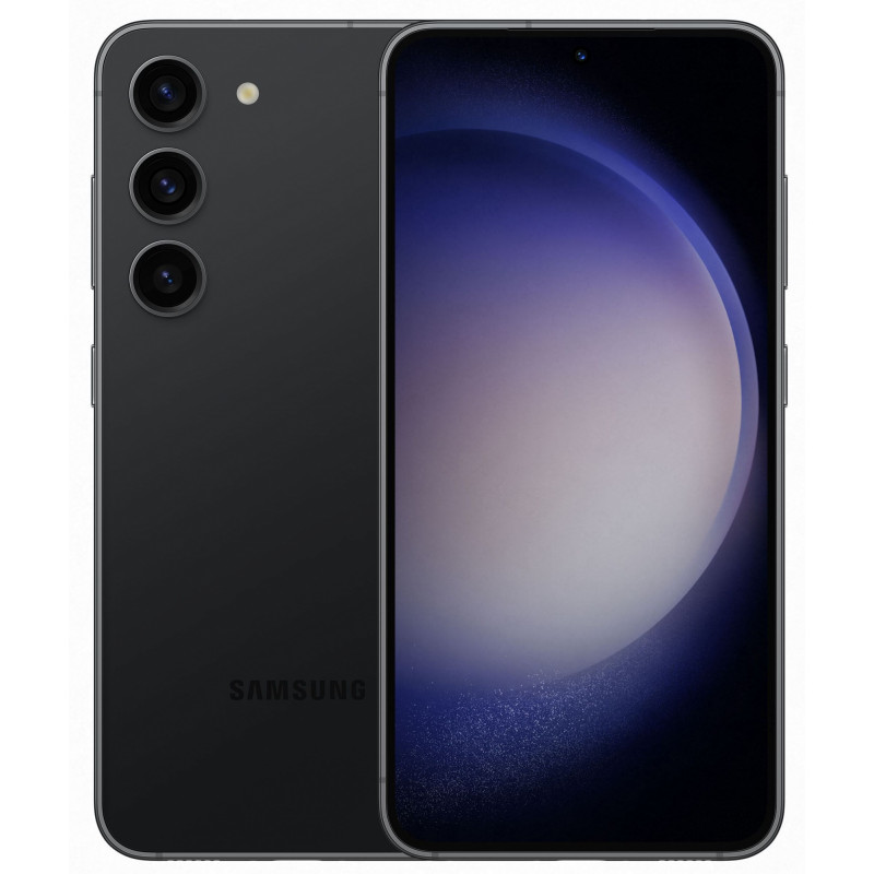 Смартфон Samsung SM-S911B Galaxy S23 5G 128Gb 8Gb черный фантом моноблок 3G 4G 2Sim 6.1" 1080x2340 Android 13 50Mpix 802.11 a/b/g/n/ac/ax NFC GPS GSM900/1800 GSM1900 TouchSc Protect