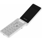 Мобильный телефон Philips E2601 Xenium серебристый раскладной 2Sim 2.4" 240x320 Nucleus 0.3Mpix GSM900/1800 FM microSD max32Gb
