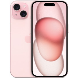 Смартфон Apple A3090 iPhone 15 128Gb розовый моноблок 3G 4G 1Sim 6.1" 1179x2556 iOS 17 48Mpix 802.11 a/b/g/n/ac/ax NFC GPS GSM900/1800 Protect