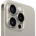 Смартфон Apple A3104 iPhone 15 Pro 128Gb титан моноблок 3G 4G 2Sim 6.1" 1179x2556 iOS 17 48Mpix 802.11 a/b/g/n/ac/ax NFC GPS GSM900/1800 TouchSc Protect
