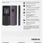 Мобильный телефон Nokia 110 4G DS 0.048 синий моноблок 3G 4G 2Sim 1.8