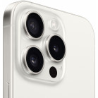 Смартфон Apple A3104 iPhone 15 Pro 128Gb белый титан моноблок 3G 4G 2Sim 6.1" 1179x2556 iOS 17 48Mpix 802.11 a/b/g/n/ac/ax NFC GPS GSM900/1800 TouchSc Protect